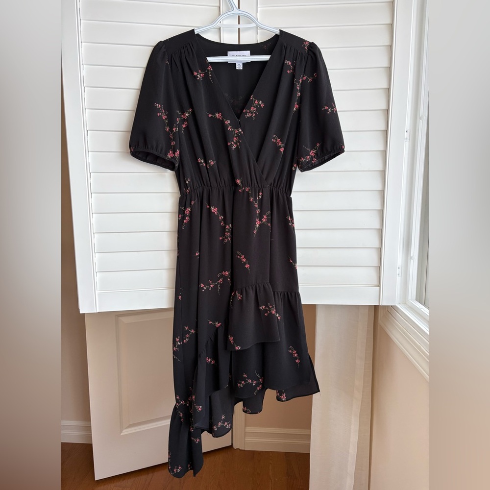 Black Floral Dress size small